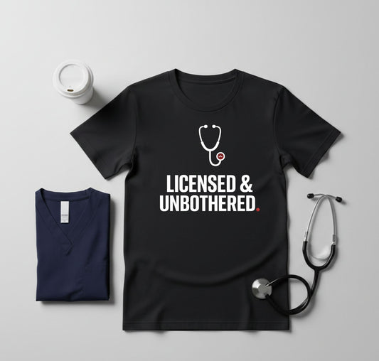 LICENSED & UNBOTHERED.