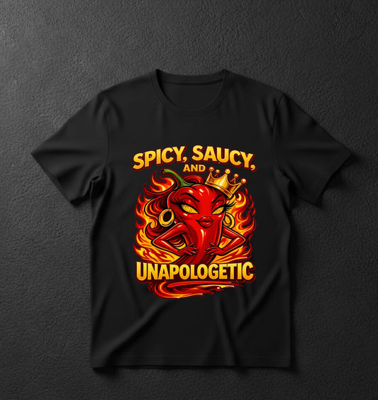 SPICY, SAUCY, AND UNAPOLOGETIC